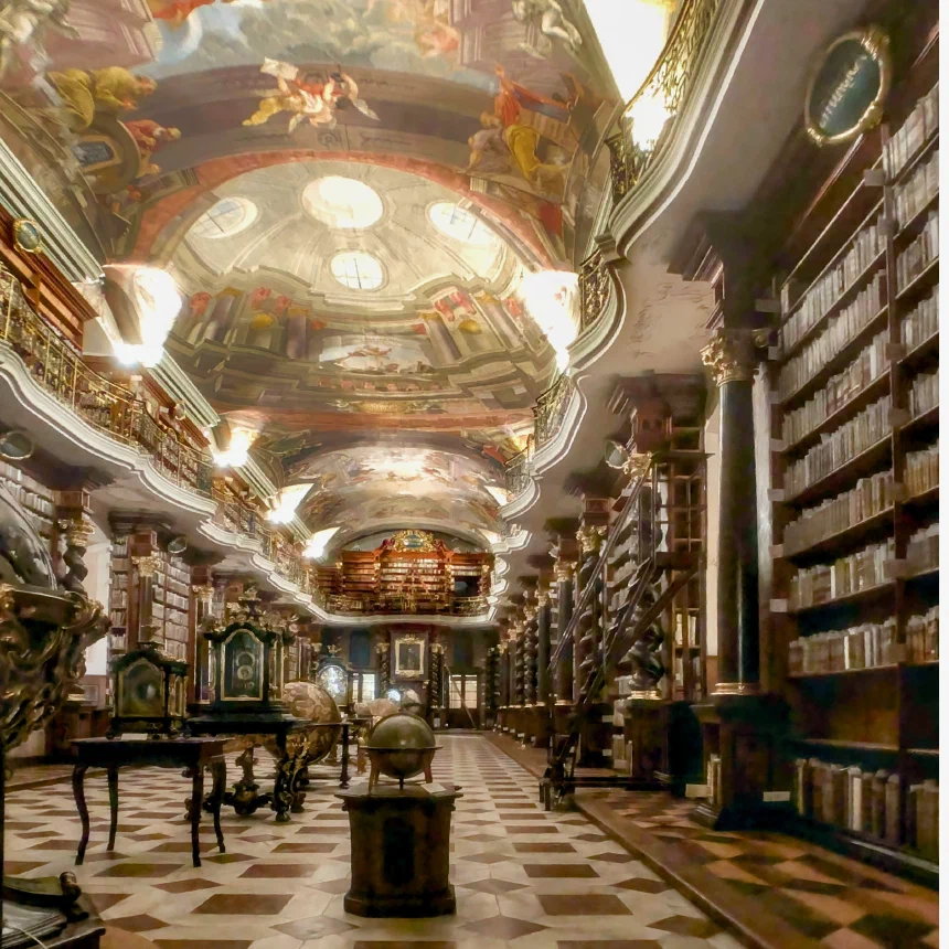 Baroque Library at the Clementinium