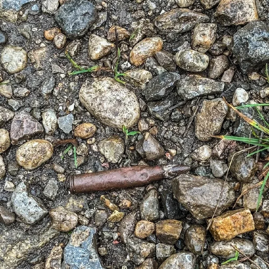 Abandoned WW2 Cartridge?