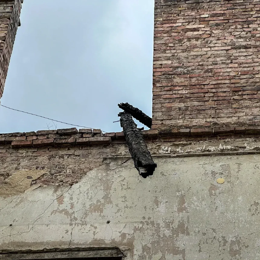 Urbex rule: Look up if there is anything that could come down