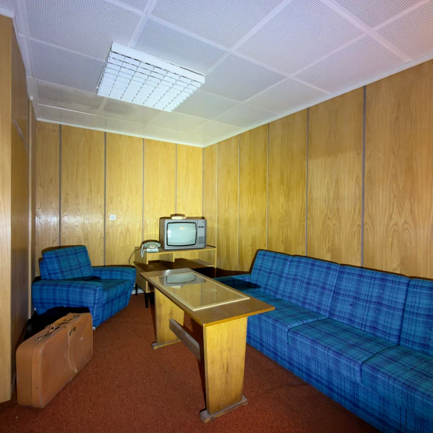 Harnekop Bunker Living Room of the Commander