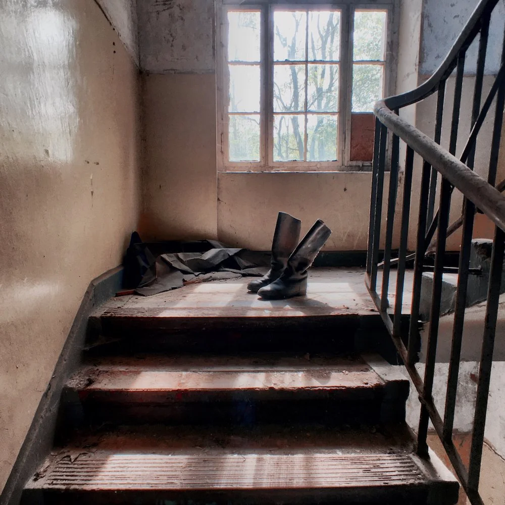 The abandoned Red Army Headquarters in Wünsdorf, Germany