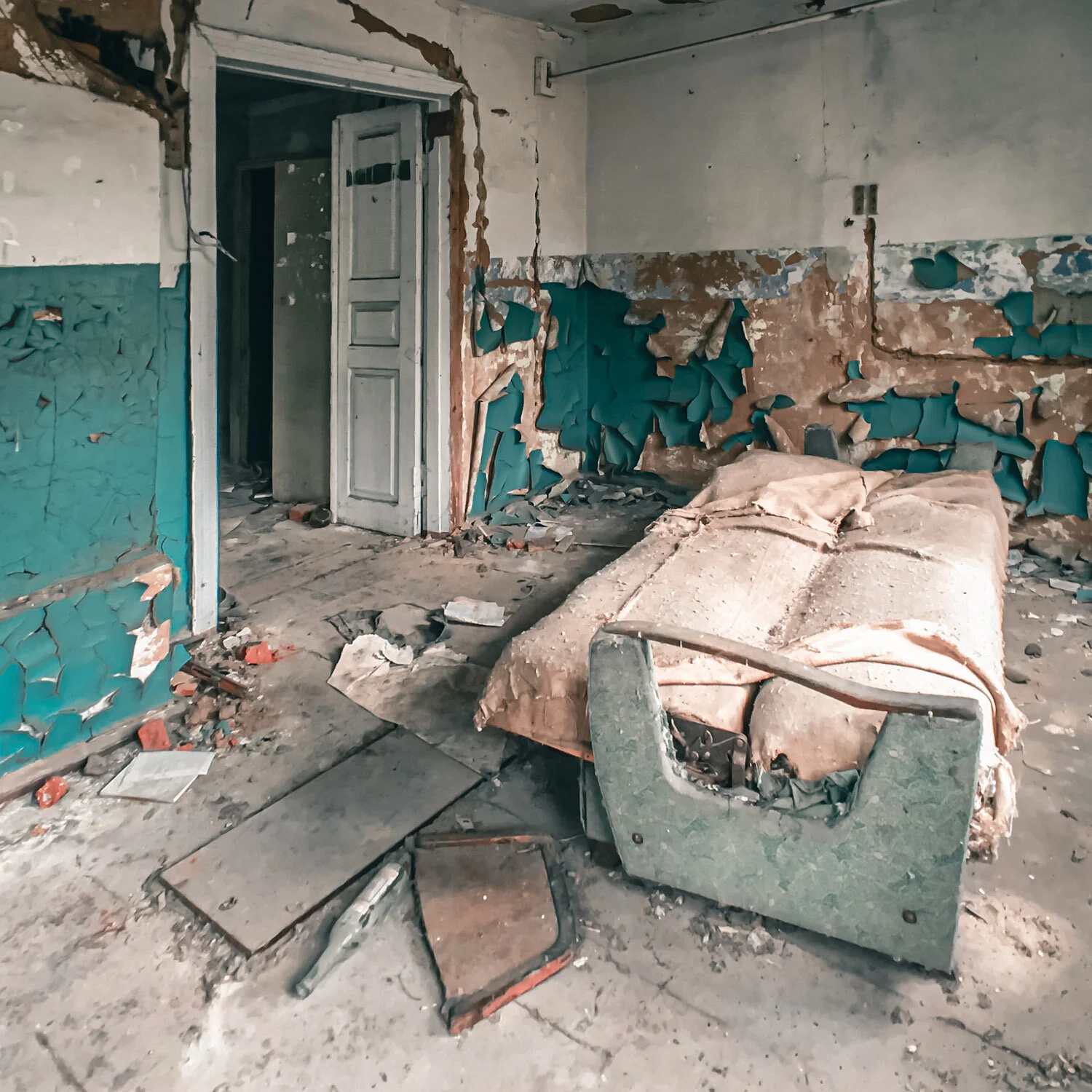 Sleeping Room in a residential building in Zalyssia