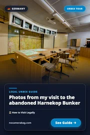 Photos from My Visit to the Abandoned Harnekop Bunker Pinterest Pin Preview