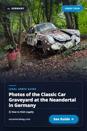 Photos of the Classic Car Graveyard at the Neandertal in Germany Pinterest Pin Preview