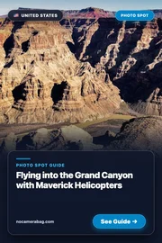 Photo Ideas and Tips for your Grand Canyon Helicopter Experience Pinterest Pin Preview