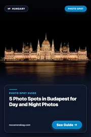 5 Photo Spots in Budapest for Day and Night Photos Pinterest Pin Preview