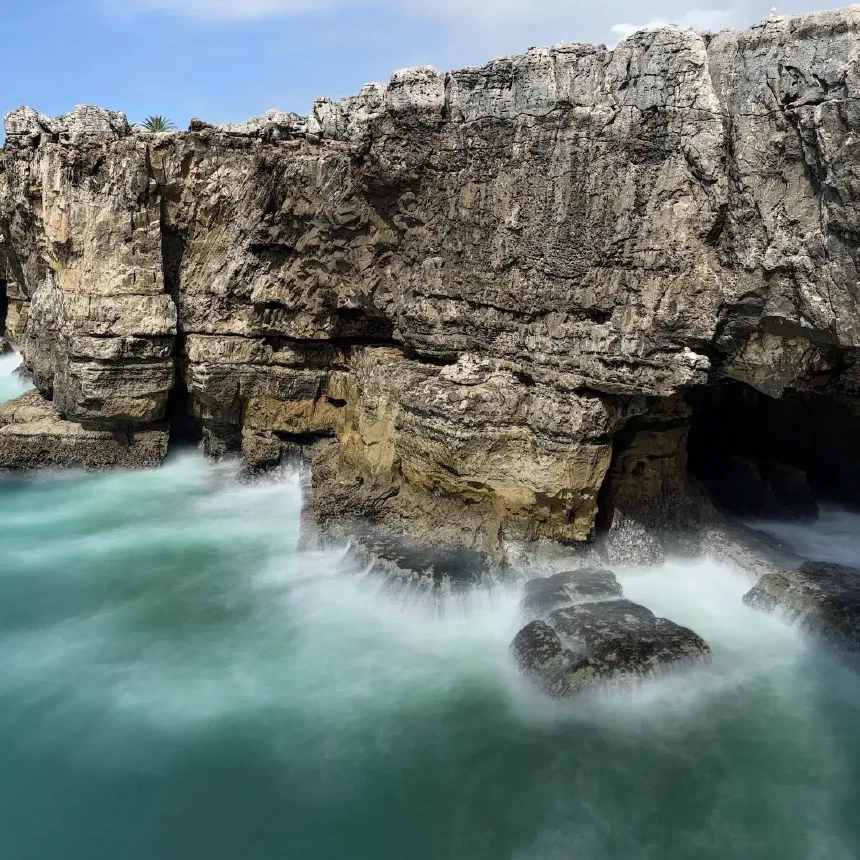 Devil’s mouth, Portugal, shot with Reeheld Camera App.