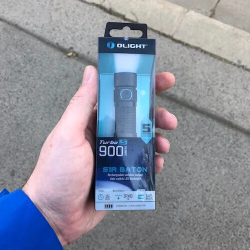 Olight S1R Baton I Packaging