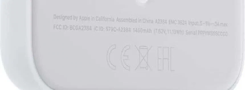 Technical details of the Apple MagSafe battery pack